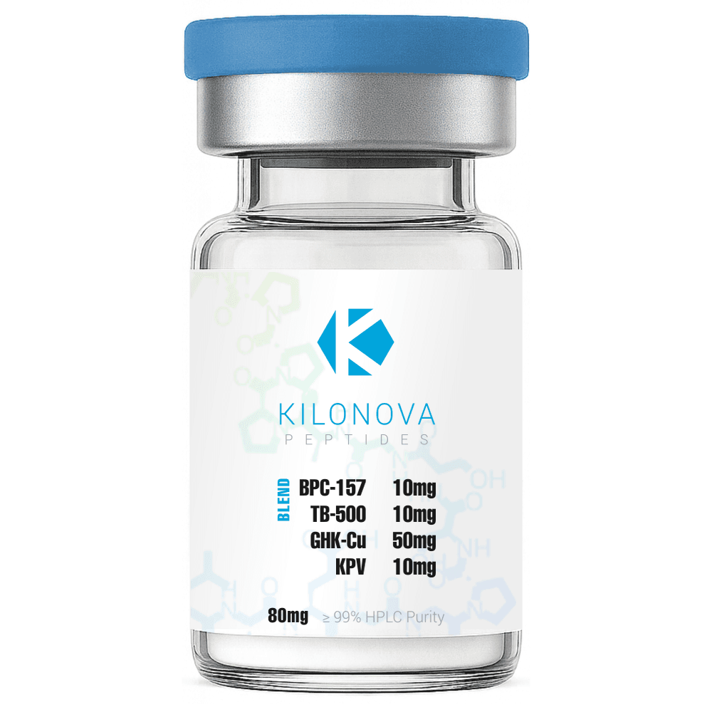 BPC157, TB500, GHKCu, KPV (Blend)
